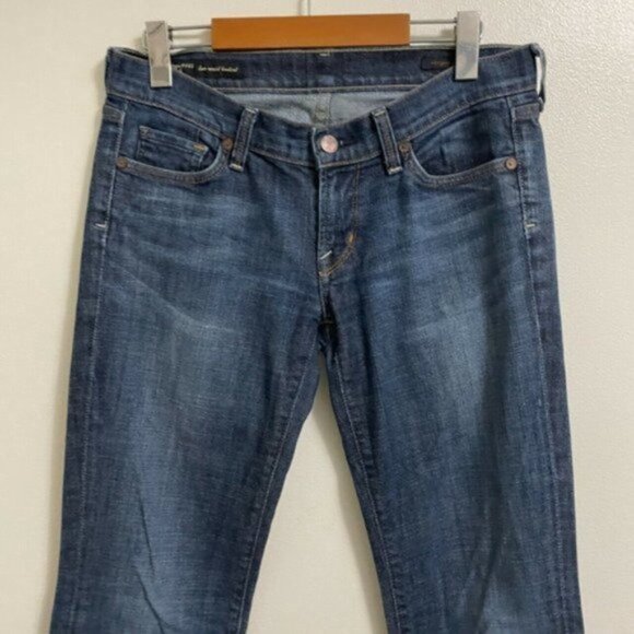 Citizens of Humanity Women's margo#o85 Blue Stretch Low Waist Bootcut Jeans 28 - Picture 5 of 10